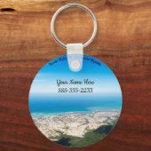 個人情報 |ドミニカ共和国 キーホルダー (正面)