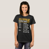 個人所有者の時給 Tシャツ (正面フル)