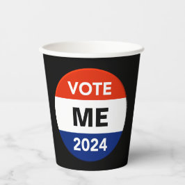 個人投票2024年大統領の選挙運動 紙コップ