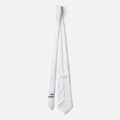 個人投資家のタイ ネクタイ (裏面)