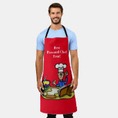 個人最高のシェフエプロン エプロン (着用した状態)