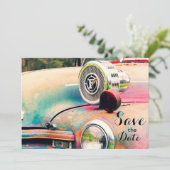 個人消防士「日付を保存」招待状 セーブザデート (スタンド正面)