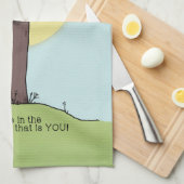 個人用にする キッチンタオル (四つ折り)