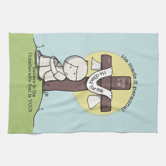 個人用にする キッチンタオル (横)