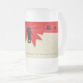 個人用に設定する正式なタイトルホルダー番号1パパ フロストグラスビールジョッキ (正面右)