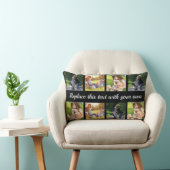 個人用の写真集めと文字腰枕 ランバークッション (椅子)