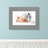 個人用の写真 キャンバスプリント (インサイチュ (ウッドフロア))