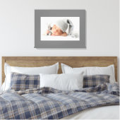 個人用の写真 キャンバスプリント (インサイチュ (寝室))