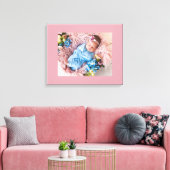 個人用の写真 キャンバスプリント (インサイチュ (リビング))