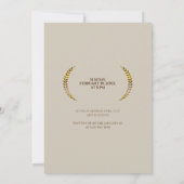 個人用の写真 |米国国旗 |ローレ葉ル結婚ズ 招待状 (裏面)