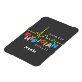 個人用の医師アシスタント週素晴らし間 マグネット (左側)