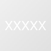 個人用の営業所通りの住所番号 ウィンドウサイン (シート)