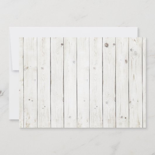 個人用の少年バレンタインデーの初誕生パーティー 招待状 (裏面)