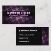 個人用アシスタントの名刺 名刺 (正面/裏面)