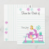 個人用アシスタント ポストカード (正面/裏面)