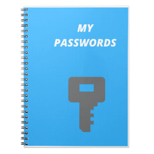 個人用インターネットアドレスとパスワードのログブック ノートブック