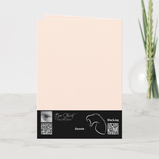 個人用オランウタンおもしろい恋しく思誕生日とメッセージ カード (裏面)