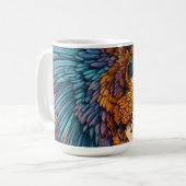 個人用カスタムのマグカップ コーヒーマグカップ (正面左)