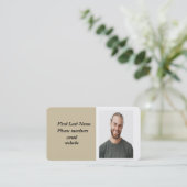 個人用カスタムフォトウルフトーテム 名刺 (スタンド正面)