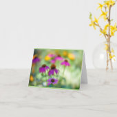 個人用グリーティングカード カード (黄色い花)