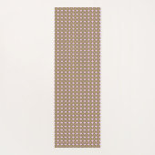 個人用シンプルカラフルの花 ヨガマット (裏面)