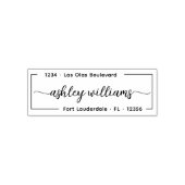 個人用スエレガントクリプト非公式差出人住所Se セルフインキングスタンプ (デザイン)