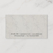 個人用スタイリストサロンツールパターン 名刺 (裏面)