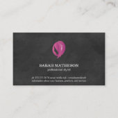 個人用スタイリストボトルスプレーサロンシアーズ 名刺 (正面)