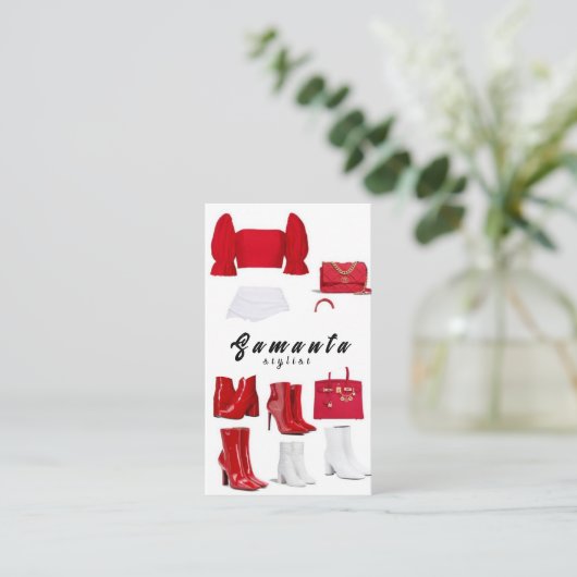 個人用スタイルコンシェルジュ 名刺 (スタンド正面)