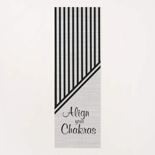 個人用チャクラの配置 ヨガマット (正面)