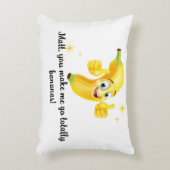 個人用バナナ枕 アクセントクッション (正面(垂直))
