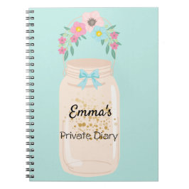 個人用パーソナライズされた日記スパイラルフォトノート ノートブック