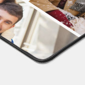 個人用フォトコラージュと文字 デスクマット (コーナー)