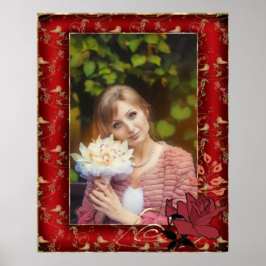 個人用フォトフレーム ポスター (正面)