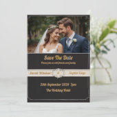 個人用フォト結婚式招待状 招待状 (スタンド正面)