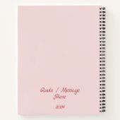 個人用フローラドッグ祈りの言葉仕訳帳マニフェス頼ト ノートブック (裏面)