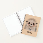 個人用ヘッジホッグスケッチ ノートブック (内部)