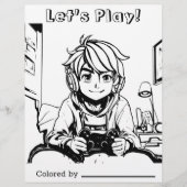 個人用ページの色子供へ付け | アニメゲーマー遊ズ (正面)