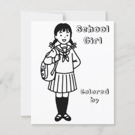 個人用ページの色子供へ付け | アニメスクールガール