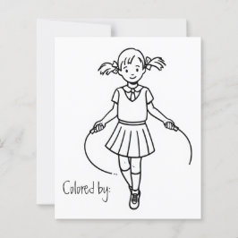 個人用ページの色子供へ付け | アニメスクールガール