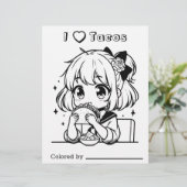 個人用ページの色子供へ付け | タコス・アニメ・ガール大好き (スタンド正面)