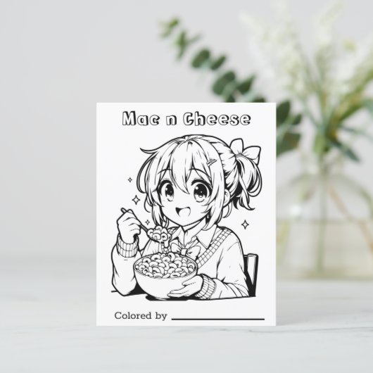 個人用ページの色子供へ付け | Macnチーズ (スタンド正面)