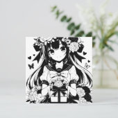 個人用ページの色 | アニメ誕生日for Her カード (スタンド正面)