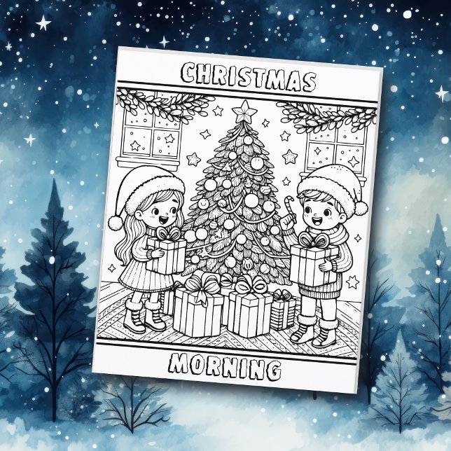 個人用ページの色 | クリスマスの朝 (クリエイターアップロード済み)