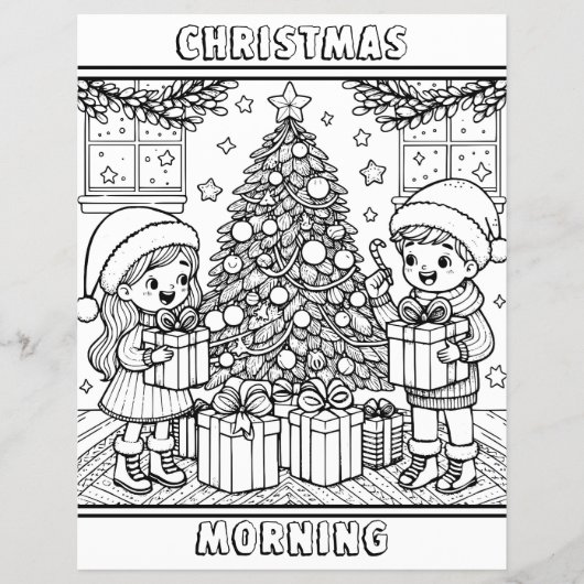 個人用ページの色 | クリスマスモーニングバルク チラシ (正面)