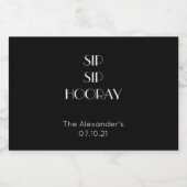 個人用ミニラベル リキュールボトルラベル (シングルラベル)