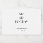 個人用ミニラベル リキュールボトルラベル (シングルラベル)