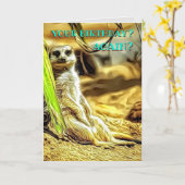 個人用メルカトおもしろい誕生日フォトアート&メッセージ カード (黄色い花)