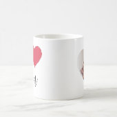 個人用ユニークのマグカップ | カスタム文字とイメージ コーヒーマグカップ (中央)