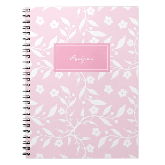 個人用レシピノートブック – 個人用 ノートブック (正面)